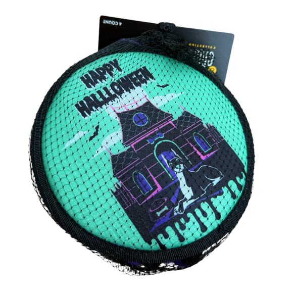 Thrills & Chills Dog Toys Halloween Fun Pack Squeaky Crinkle Thrash Plush Toss - Picture 2 of 3